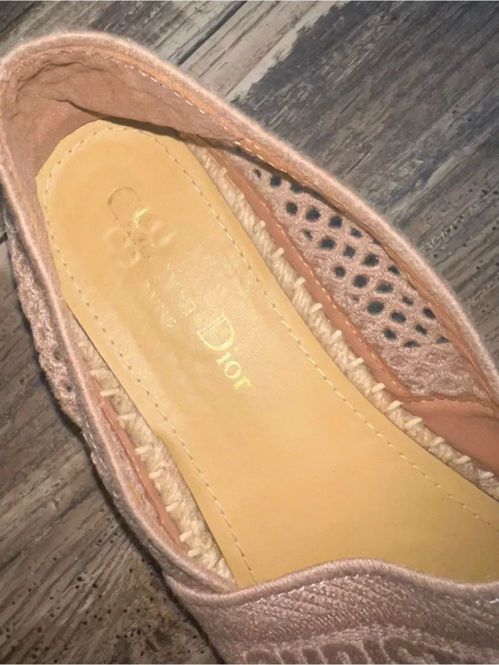 Dior Granville Mesh Espadrilles